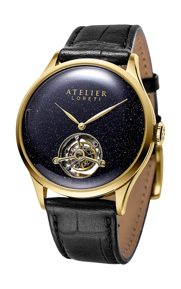 Celestial Tourbillon Blue Aventurine