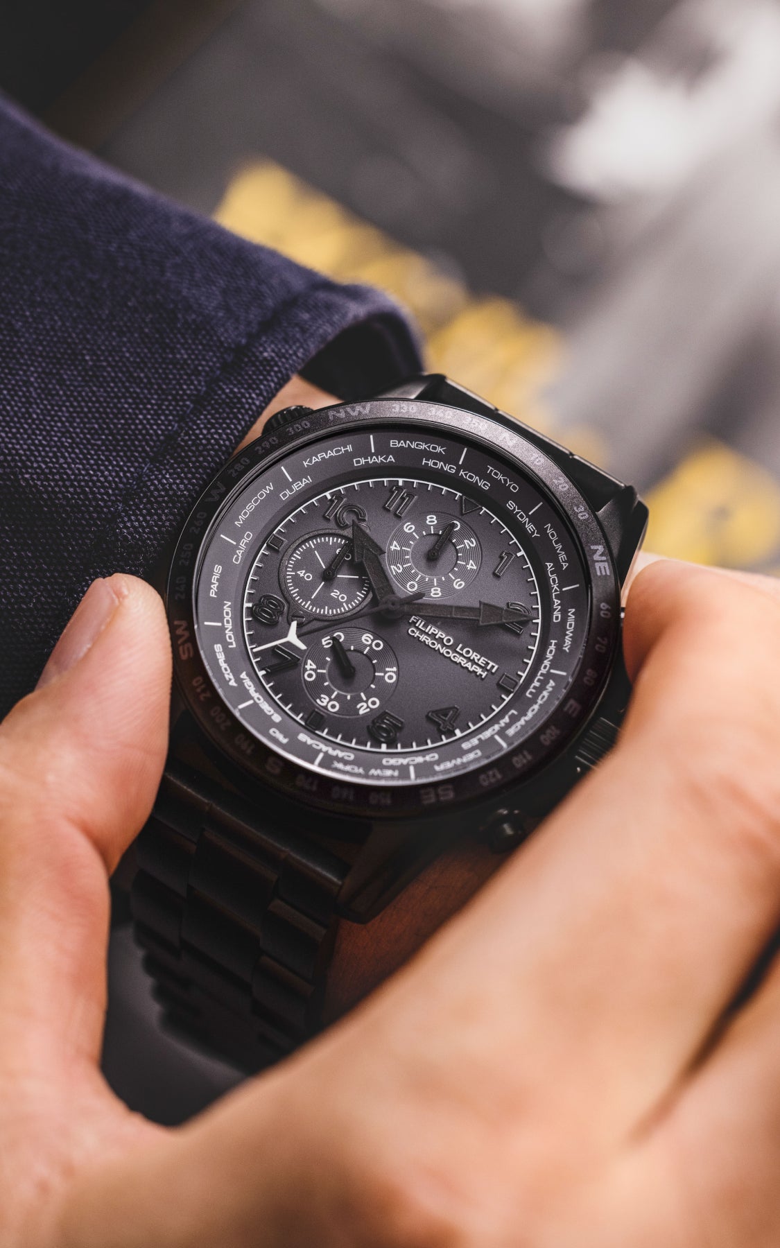 Oscura White Frost 45mm Bracelet