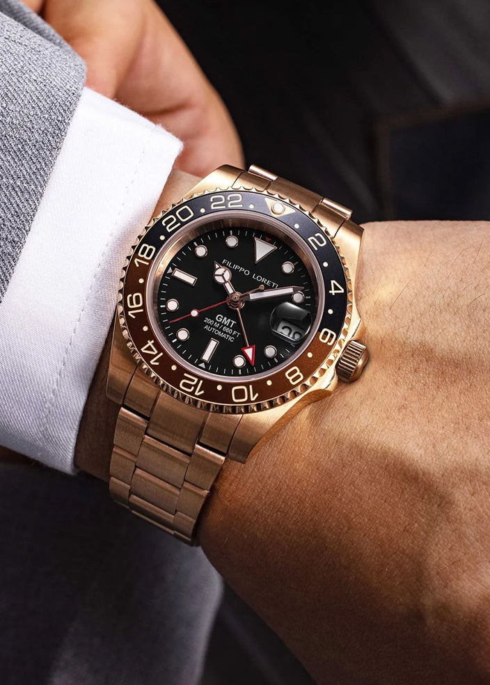 Aquadiver GMT Automatic Rose Gold