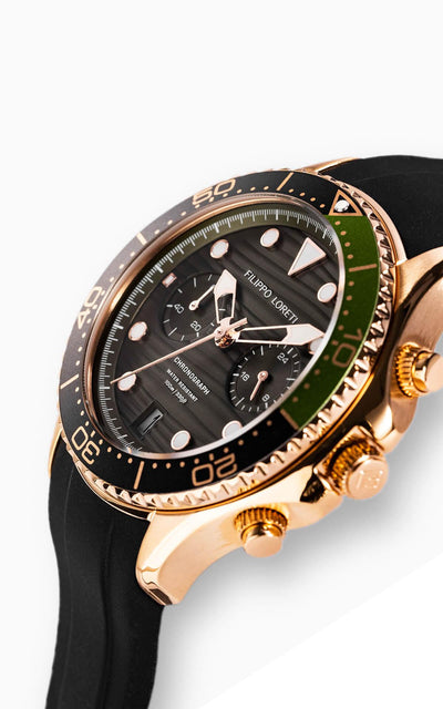 Marino Gold Black Rubber - Filippo Loreti