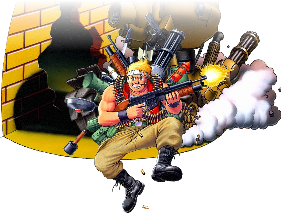 Marco and the SV-001, Metal Slug key art