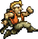 Metal Slug soldier pixel art