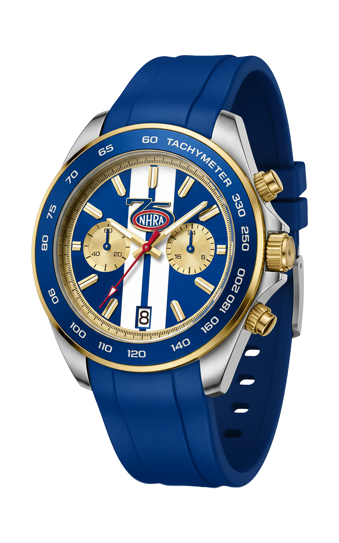 NHRA 75 White Stripes Chronograph