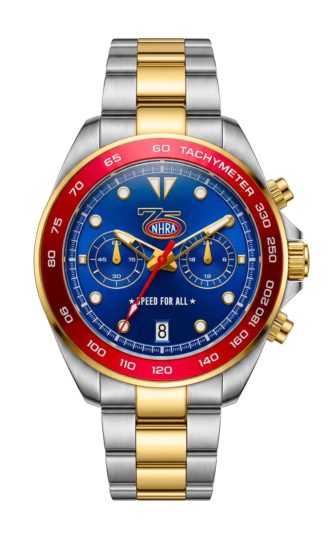 NHRA 75 Red & Blue Chronograph Limited Edition