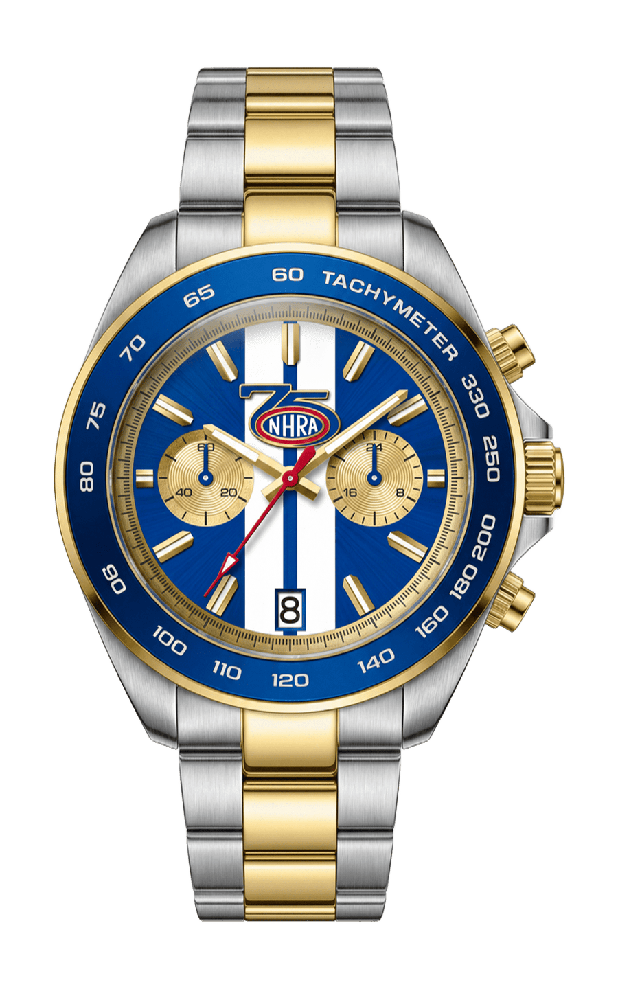 NHRA 75 White Stripes Chronograph