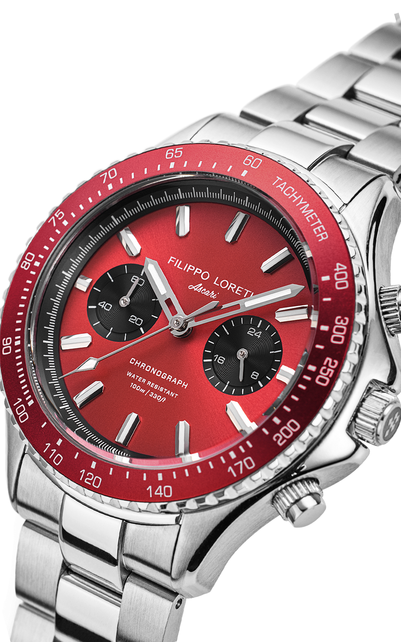 Ascari Red Racing Bracelet