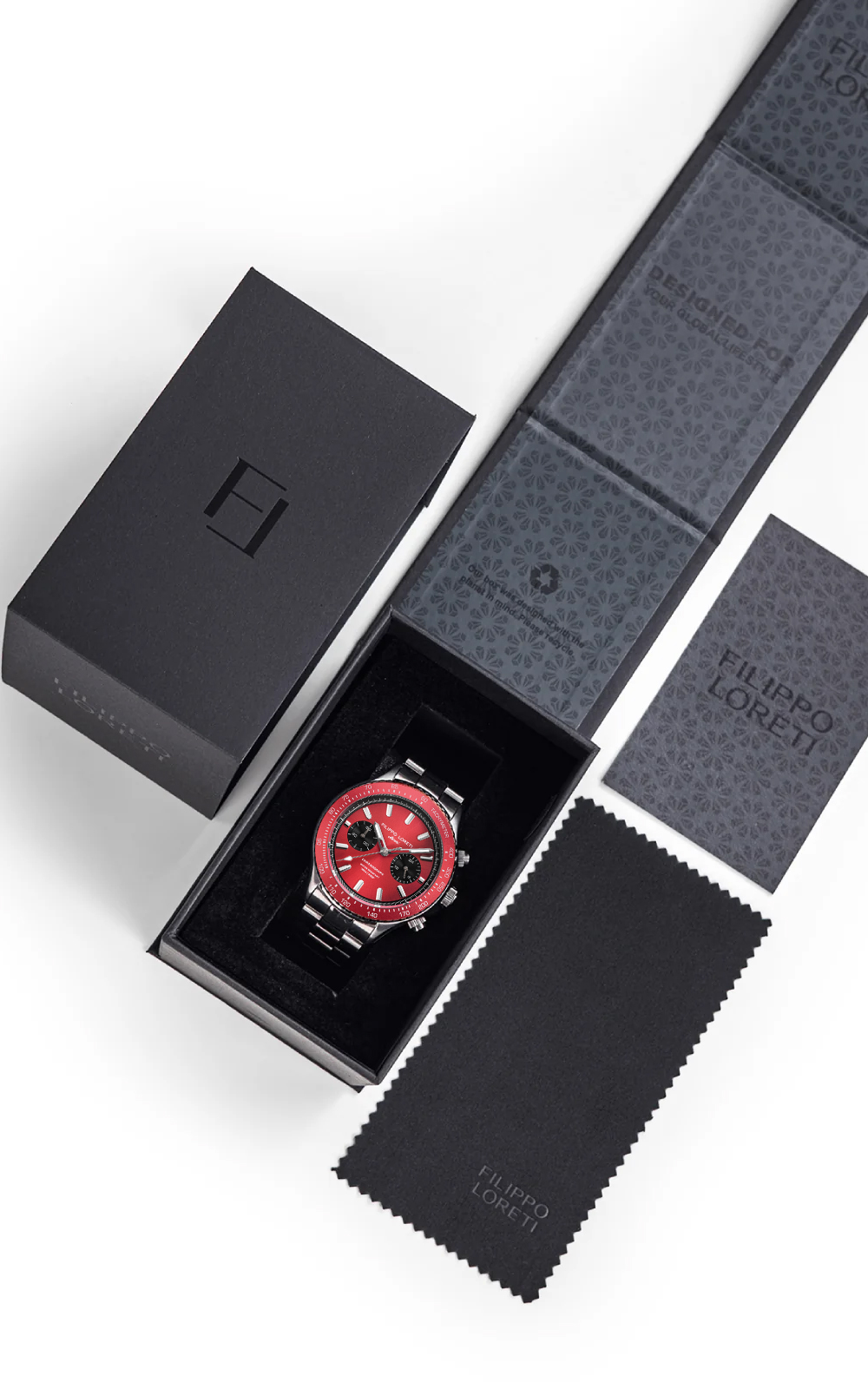 Ascari Red Racing Bracelet