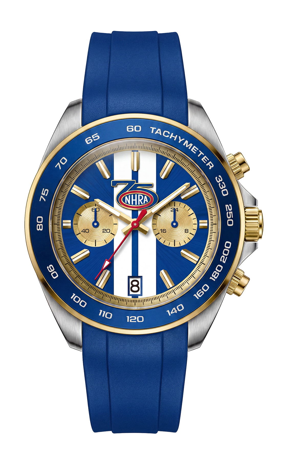NHRA 75 White Stripes Chronograph