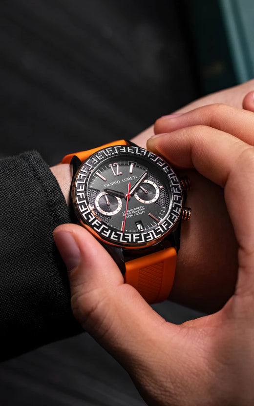 Ascari Portofino Black Shadow Tiger Rubber
