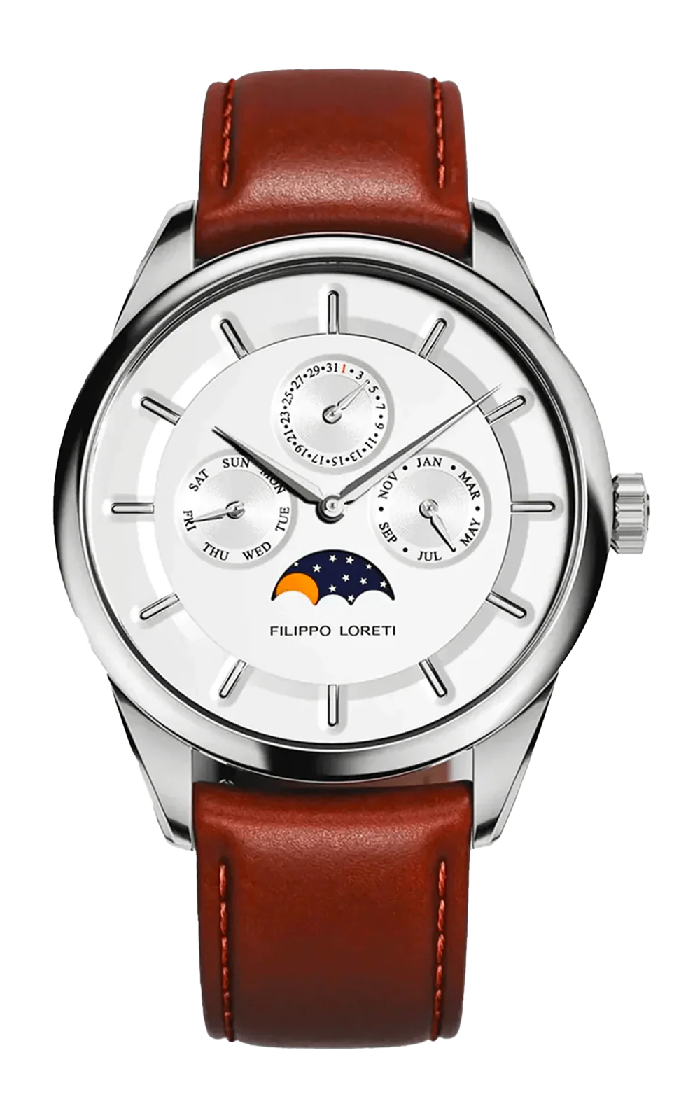 Venice Moonphase Silver