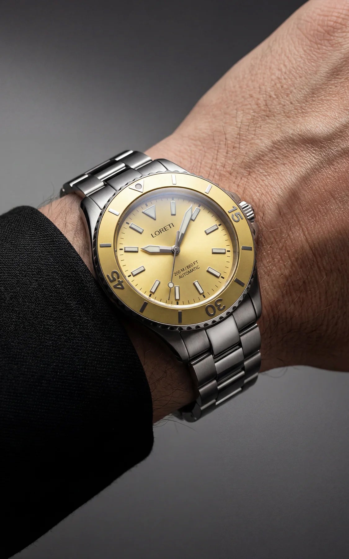 Aquadiver Champagne Gold
