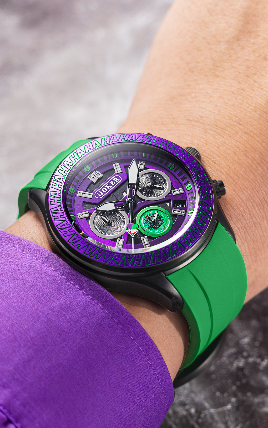 The Joker Chaos Timekeeper - Purple & Green Special Editions