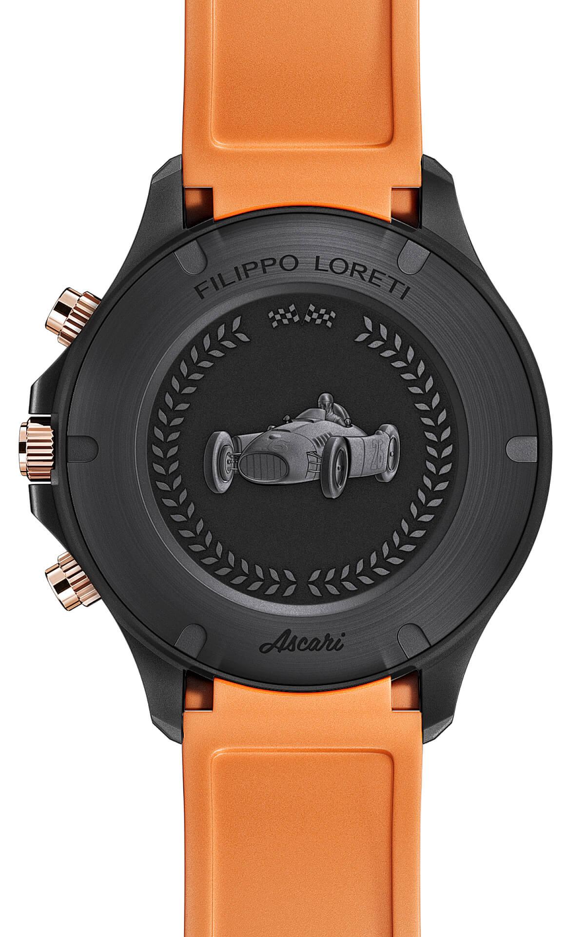 Ascari Monza Black Rose Tiger Rubber - Filippo Loreti