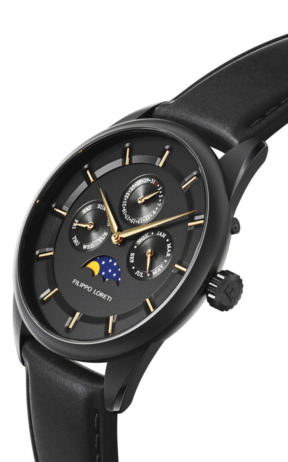 Venice Moonphase Black Gold - Filippo Loreti