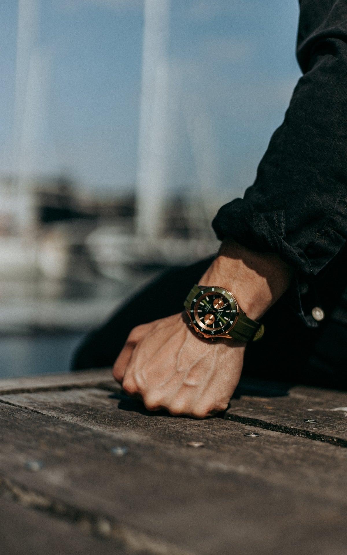Ascari Moss Rose Gold Rubber - Filippo Loreti